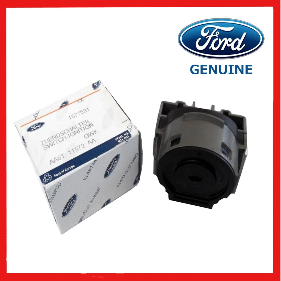Genuine Ford Fiesta Focus C-Max Mondeo Galaxy S-Max & Transit Ignition Switch  - Image 1 of 1
