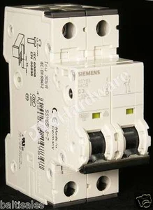 Siemens 5SY6503-7 5SY6 503-7 SENTRON Miniature Circuit Breaker 1P+N 3A 230V - Picture 1 of 1