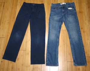 Lot of 2 Boys Pants Polo Ralph Lauren & Levi's 511 Skinny Size 10 - Picture 1 of 5