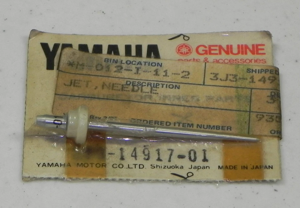3J3-14917-01 Yamaha Needle Jet para XS850L 1980 Foto 1 de 1