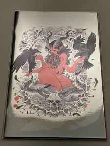 2025 SDCC Exclusive Vault POST MALONE BIG RIG #1 Peach MoMoKo Virgin Foil Cover - Picture 1 of 2