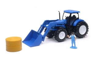 NEWRAY, NEW HOLLAND T7 270 with loader and character, 1/32, NEW05523B - Picture 1 of 1