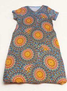 Kurzarm Nachthemd weich Sleepshirt Plissee Nachthemd Freizeit Gr. 12 - Bild 1 von 9