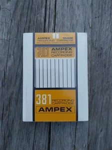 381 Ampex Recording Cartridge (8Track, 1970's) NOS - Picture 1 of 2