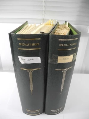 TAILANDIA, maravillosa colección de estampillas en su mayoría como nuevas (mucho nuevas) y montadas en un volumen de 2 Foto 1 de 4