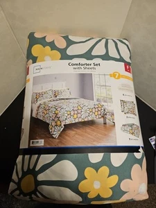 Mainstays Full Size Comforter Set With Sheets - Picture 1 of 7