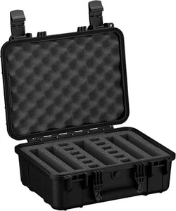 Condition 1 16" Medium Waterproof Hard Gun Case, Model 179, 4 Pistol Black - Picture 1 of 6