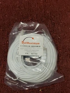 1-pack SATMAXIMUM 50ft CAT5/CAT5e 24AWG UTP Cable Ethernet LAN 907192 - Afbeelding 1 van 2
