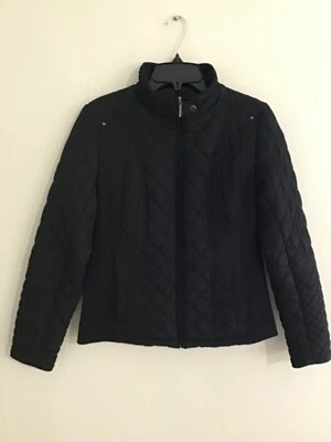Woman’s Weatherproof Puffer Jacket-Small/Black-Quilted  - Image 1 of 4