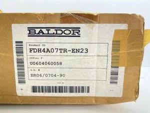 BALDOR FDH4A07TR-EN23 NEW in BOX one year WARRANTY free SHIPPING - Picture 1 of 11