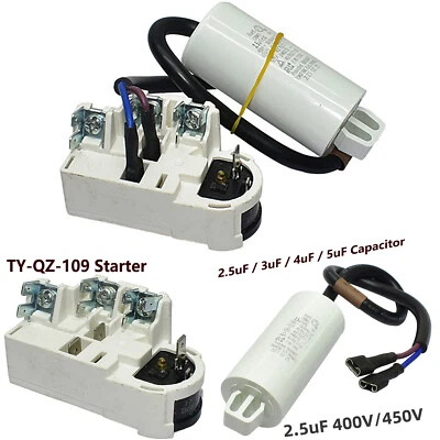 For Haier Frestec Refrigerator Compressor Overload Start Starter Relay Capacitor - image 1 of 4