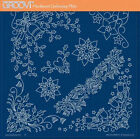 Clarity Stamps Groovi Parchment Embossing A5 Plate Small Christmas Corners
