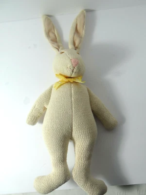 North American Bear Co Knit Knacks Bunny Rabbit 21" Easter Spring - Image 1 of 4