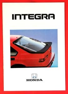 1987-88 HONDA INTEGRA Sales Brochure UK Market - Integra EX16, DX - Excellent! - Picture 1 of 11