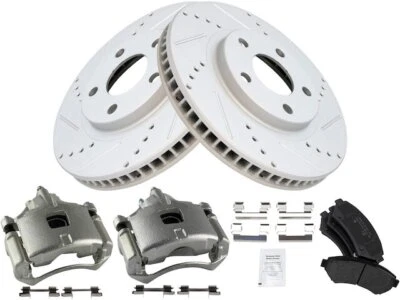 For 1997-2002 Cadillac Eldorado Brake Pad Rotor and Caliper Set Front 87599XGXD - Image 1 of 2
