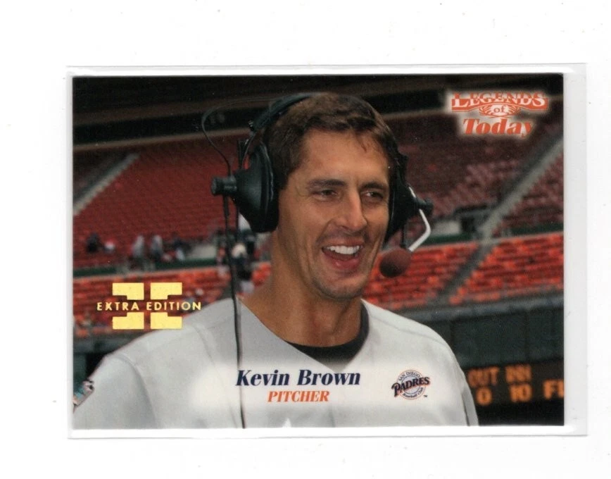 1998 Sports Illustrated Then & Now Extra Edition #64 Kevin Brown #146/500 - Image 1 of 1