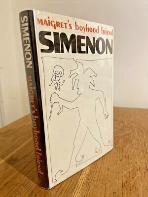 Maigret's Boyhood Friend by Georges Simenon 1970 US 1st/1st HB HBJ - VGC - Image 1 of 4