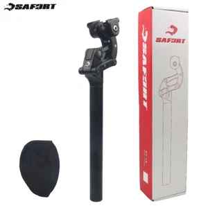 Safort Suspension Seatpost 27.2/30.9/31.6mm Bicycle Seat Post Travel 50mm - Picture 1 of 17
