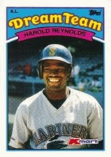 1989 Topps K-Mart Dream Team Baseball 13 Harold Reynolds