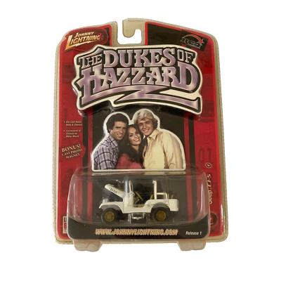 Vtg Johnny Lighting The Dukes Of Hazzard Jeep CJ-5 Dixie Die Cast Car Limited Ed - Image 1 of 4