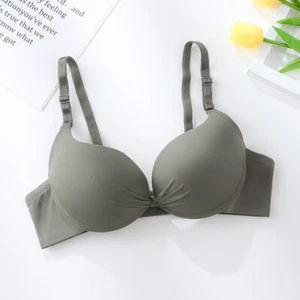 Flat-chested Womens Bras Underwired Brassiere Miss Student Sexy Lingerie AAA ABC - Picture 1 of 15