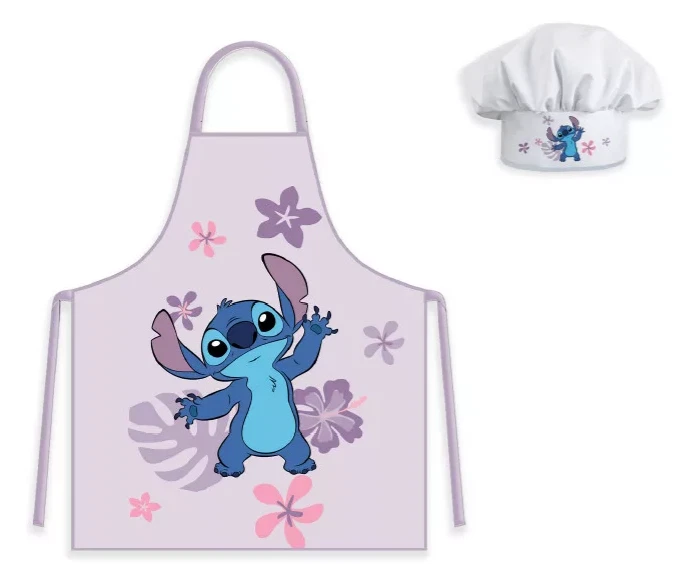 ♥ Lilo & Stitch Disney Grembiule Da Cucina Set 2 Pezzi S-9324 ♥ - Immagine 1 di 1