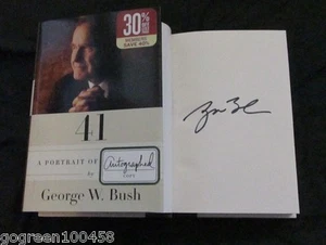 George W Bush signed book 41: A portrait of my Father president 1st ed 1/1 HC/DJ - Picture 1 of 2