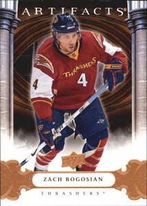 2009-10 Artifacts Atlanta Thrashers Hockey Card #73 Zach Bogosian
