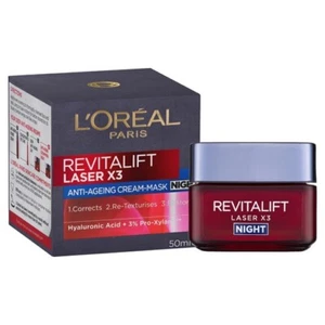L'Oréal Paris Revitalift Laser X3 Night Marsk Cream 50mL - Picture 1 of 1