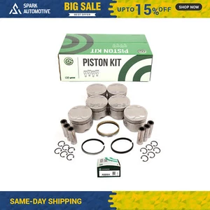 Pistones con anillos aptos para 90-97 Infiniti J30 Nissan 300ZX V6 3.0 VG30DE - Imagen 1 de 7