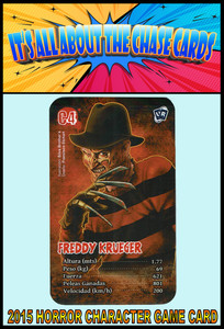 FREDDY KRUEGER Retro Universe TCG CCG Character Card #C4 IMPORT 🎃HALLOWEEN🎃