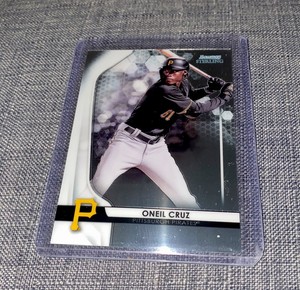 2020 Bowman Sterling Oneil Cruz #BPR-9 Pittsburgh Pirates