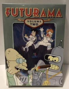 NUEVO Futurama - Volumen 2 (DVD, 2003, Juego de 4 Discos, Canadiense) SELLADO - Imagen 1 de 2