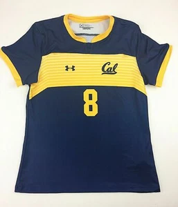 Under Armour California Cal Golden Bears Soccer Jersey Women's M Blue UJUJ2PW - Picture 1 of 2