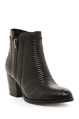 Botín Catherine Malandrino Aneta, parte superior de cuero, talla 9, $300 nuevo en caja Foto 1 de 3