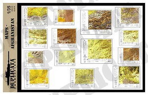 Diorama/Model Accessory - 1/35 Maps - Afghanistan - Picture 1 of 3
