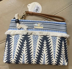 Spartina 449 Boho Maci Wristlet Lighthouse Sold Out Everywhere Nwt - Picture 1 of 3