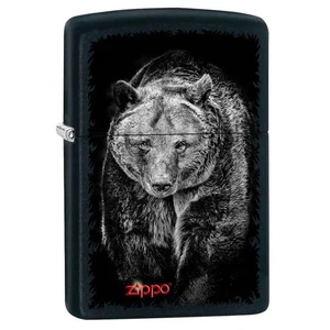 Sharp Grizzly Bear schwarz Zippo Feuerzeug - Bild 1 von 1