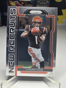 Panini Prizm 2021 - Nuevos reclutas Ja'Marr Chase #NR-7 (RC) - Imagen 1 de 2