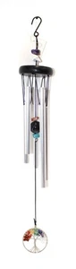Tree Of Life Wind Chime With Natural Gemstones - Picture 1 of 5