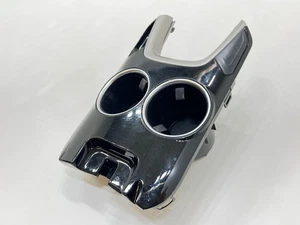Cubierta de moldura de doble portavasos para consola central delantera Ford Fusion 2013-2016 - Imagen 1 de 10