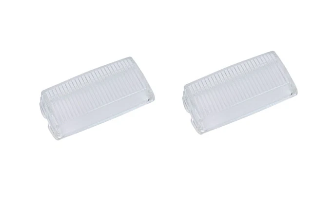Set of 2 Fog Light Lens (Clear) (Left + Right) for PORSCHE 911 912 930 - Image 1 of 1