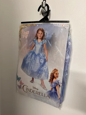 Fantasia de filme Cinderela Disney disfarçada pequena (4-6X) meninas Halloween  - Imagem 1 de 2