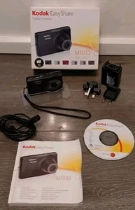 Kodak EasyShare M1033 Digital Camera Black. SD Card / Charging Cable Parts Only - Picture 1 of 6