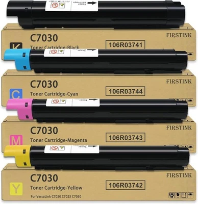 High Capacity Toner 106R03741–744 for Xerox VersaLink C7020 C7025 C7030 - Image 1 of 4