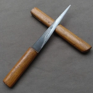 Japanisches Kirikogatana Tranchiermesser Massage 125 mm Klinge, einzelne Fase, - Bild 1 von 10
