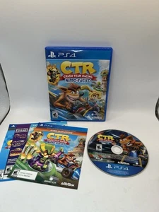 Crash Team Racing CTR Nitro Fueled PlayStation 4 PS4 - Tested Works - Picture 1 of 7