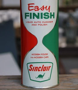 VOLL POSTFRISCH aus ORIG. BOX ~datiert 1962 SINCLAIR EASY FINISH AUTOPOLITUR alte Ölkanne - Bild 1 von 13