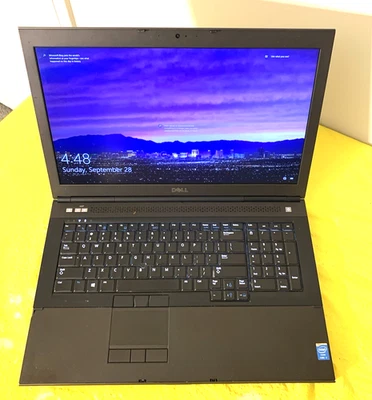 Dell Precision M6800 17,3” Intel Core i7-4800MQ 24GB Ram 256GB/180GB SSD W10P - Imagem 1 de 4
