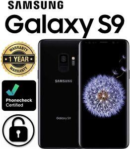 Samsung Galaxy S9 SM-G960U - 64GB - Midnight Black (Unlocked)